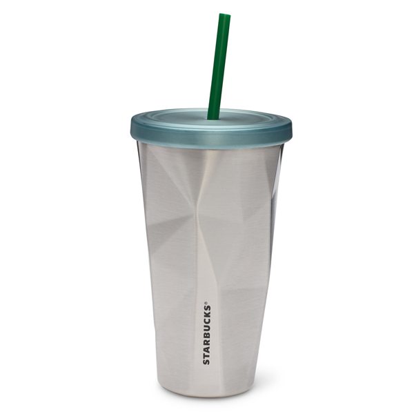 Chiseled Cold Cup - Starbucks - Silver