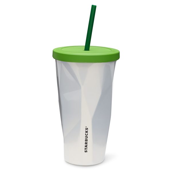 Chiseled Cold Cup - Starbucks - White