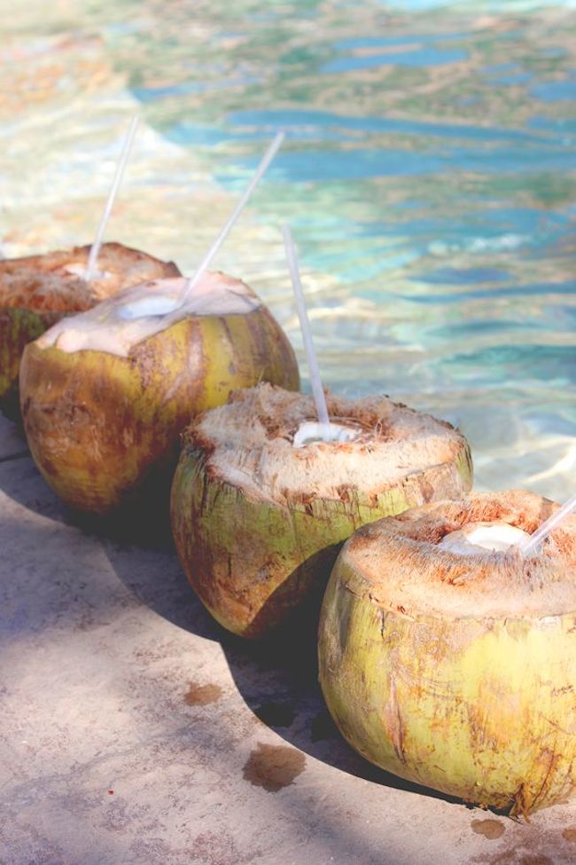 How to Drink Water - Coconut Water